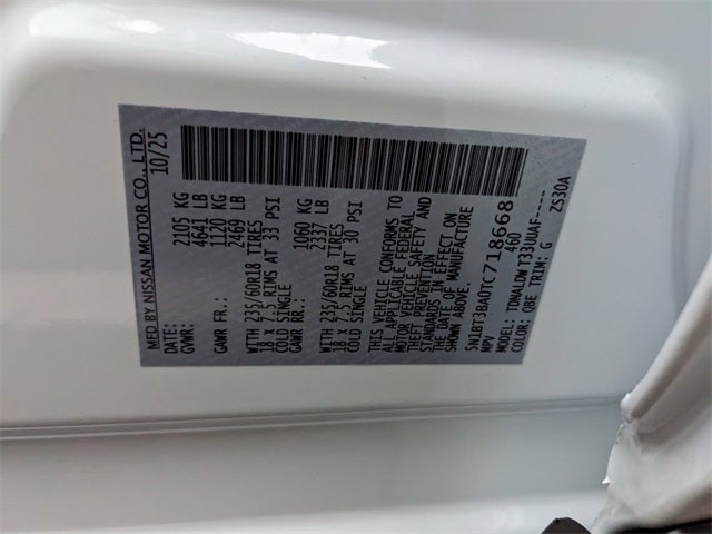 2026 Nissan Rogue SV