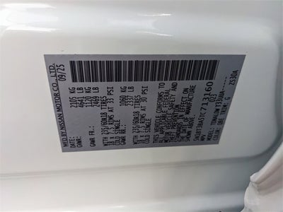 2026 Nissan Rogue SV