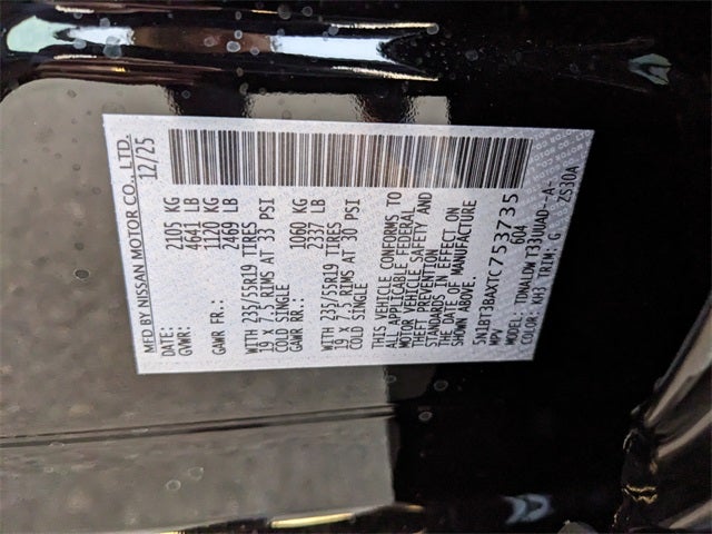 2026 Nissan Rogue SV DARK ARMOR