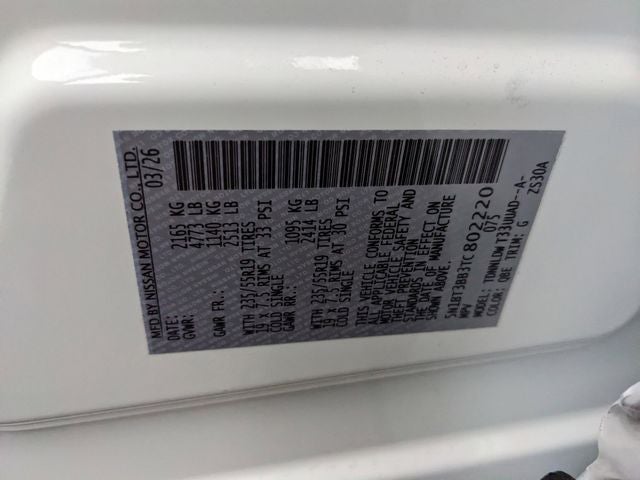 2026 Nissan Rogue Dark Armor