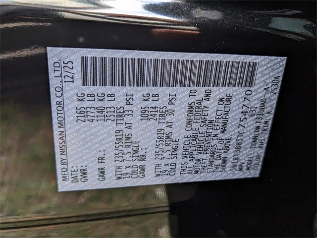 2026 Nissan Rogue SV DARK ARMOR