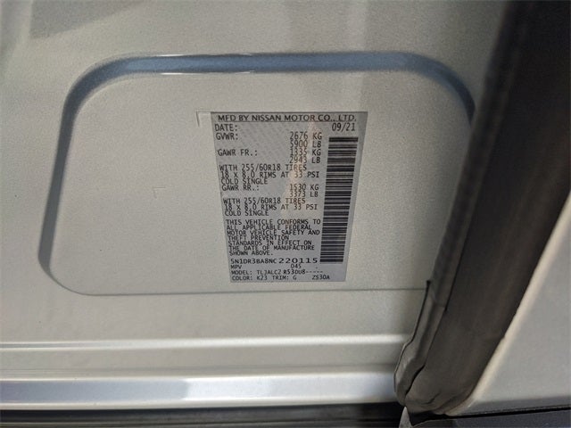 2022 Nissan Pathfinder SV