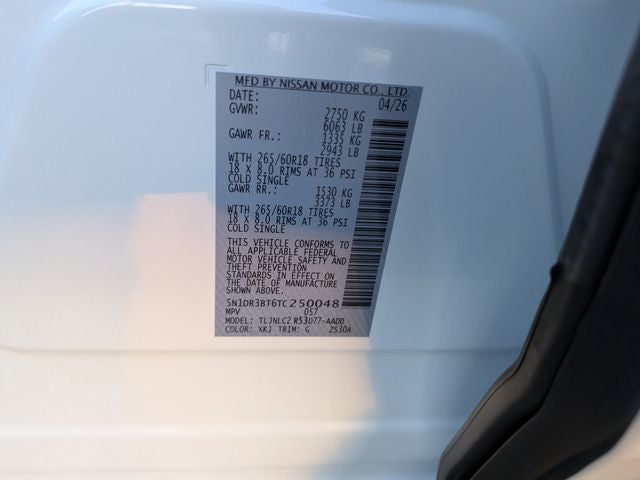2026 Nissan Pathfinder Rock Creek
