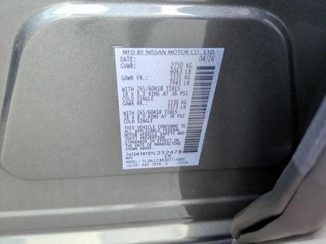 2026 Nissan Pathfinder Rock Creek