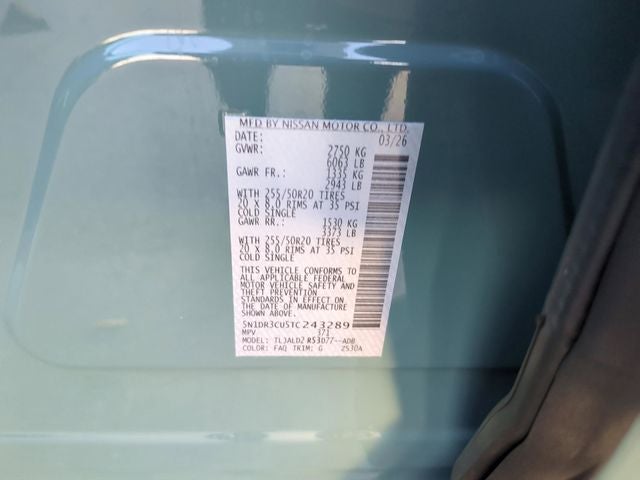 2026 Nissan Pathfinder SL