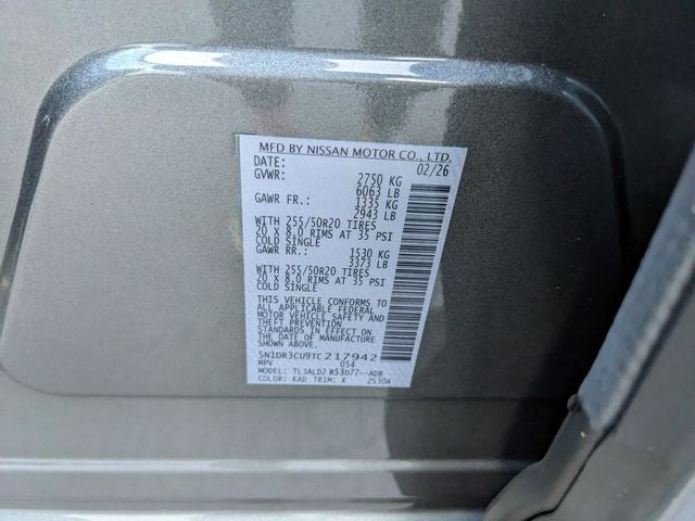 2026 Nissan Pathfinder SL