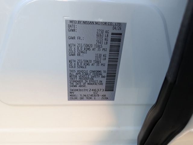 2026 Nissan Pathfinder Platinum