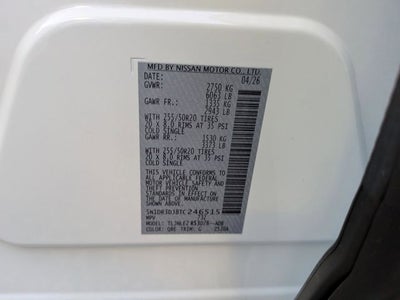 2026 Nissan Pathfinder Platinum