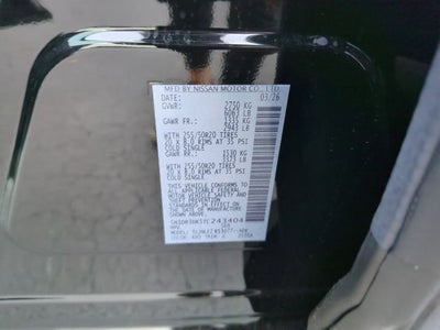 2026 Nissan Pathfinder Platinum