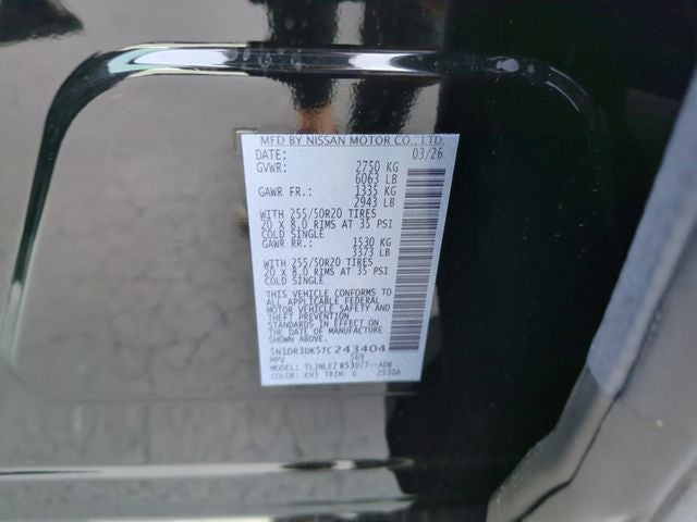 2026 Nissan Pathfinder Platinum