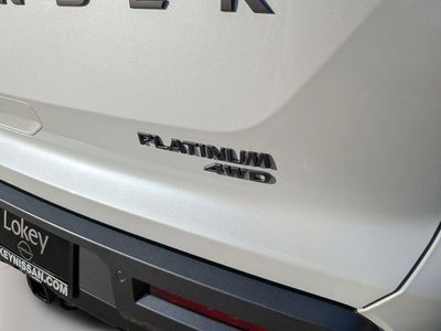 2026 Nissan Pathfinder Platinum