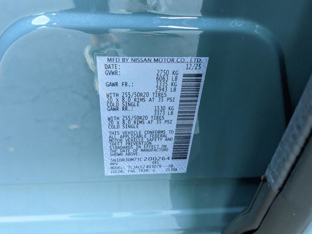 2026 Nissan Pathfinder Platinum