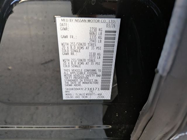 2026 Nissan Pathfinder Platinum