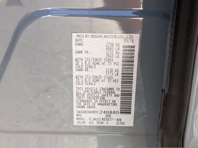 2026 Nissan Pathfinder Platinum