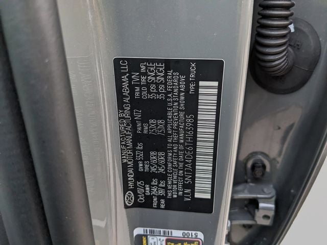 2026 Hyundai Santa Cruz SE