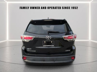 2016 Toyota Highlander Limited Platinum V6