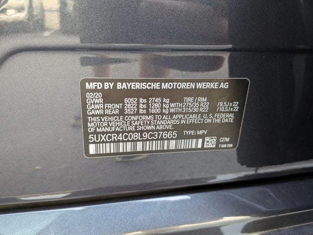 2020 BMW X5 sDrive40i