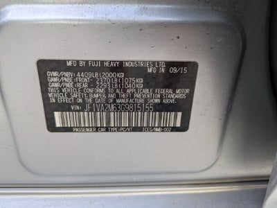 2016 Subaru WRX STI STi