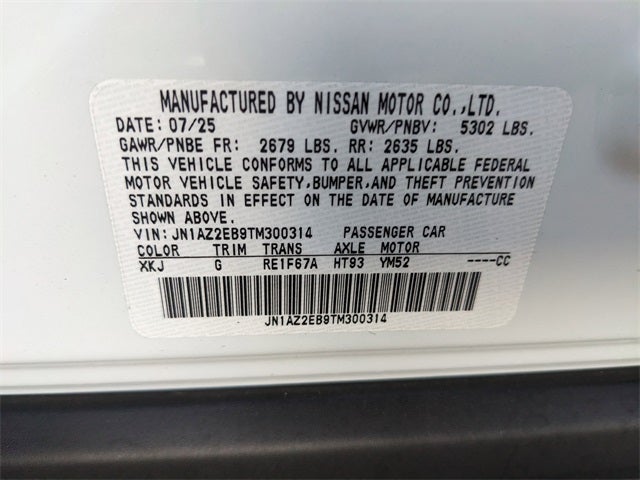 2026 Nissan LEAF PLATINUM+