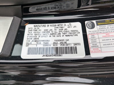 2027 Nissan Z Sport