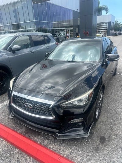 2018 INFINITI Q50 Red Sport 400