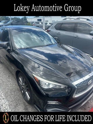 2018 INFINITI Q50 Red Sport 400