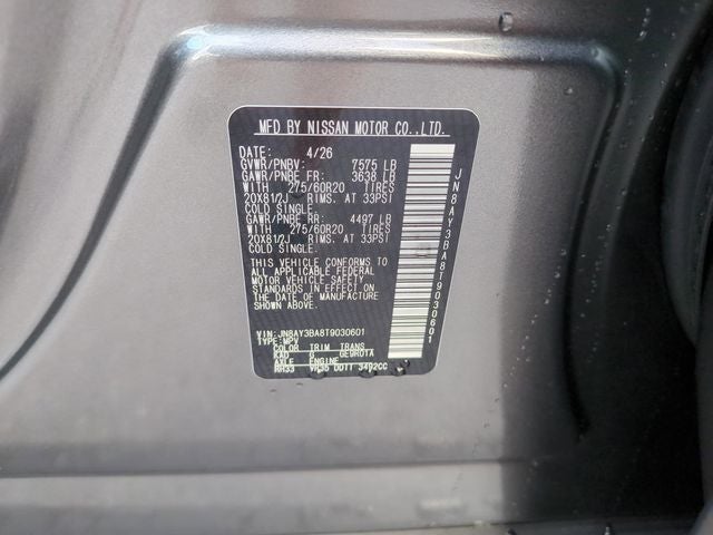 2026 Nissan Armada SL