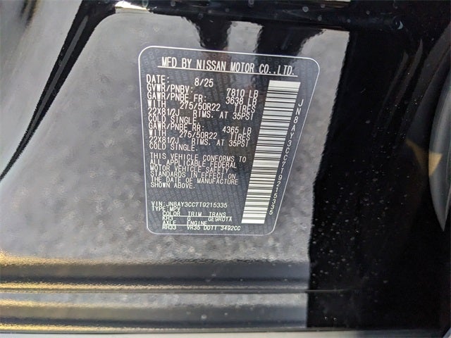 2026 Nissan Armada Platinum Reserve