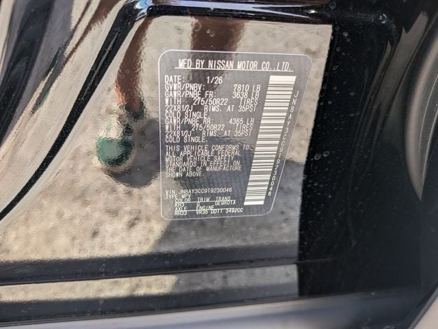 2026 Nissan Armada Platinum Reserve