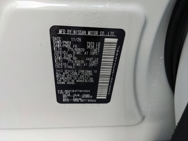 2026 Nissan Armada Platinum