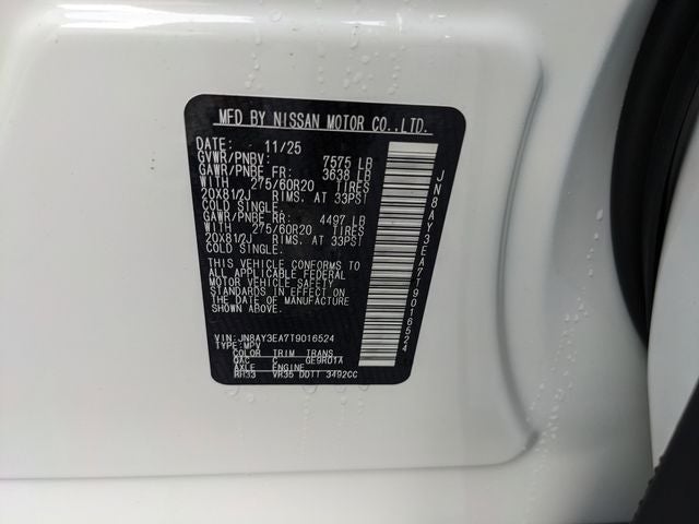 2026 Nissan Armada Platinum
