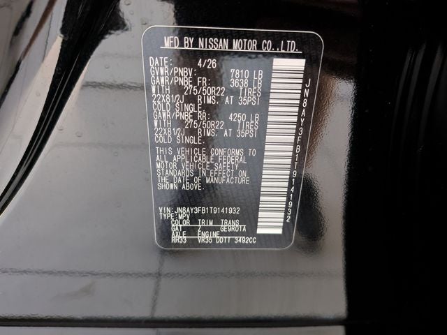 2026 Nissan Armada NISMO