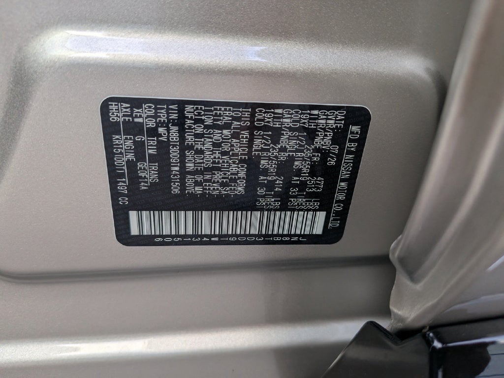 2026 Nissan Rogue Platinum