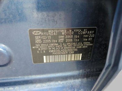 2016 Hyundai Elantra GT Base