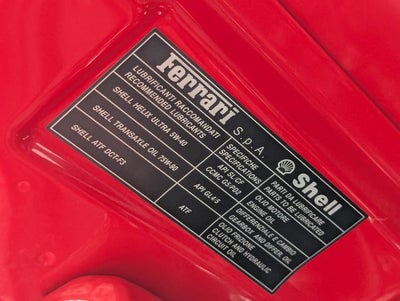 2018 Ferrari 488 Spider Base