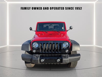 2016 Jeep Wrangler Willys Wheeler