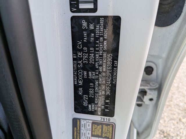 2023 Kia Forte LXS