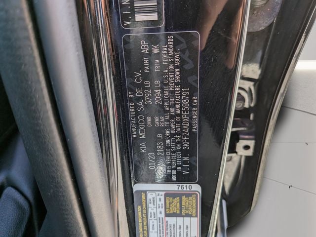 2023 Kia Forte LXS