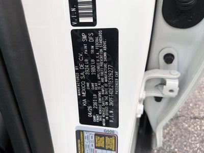 2026 Kia K4 Lavender Package