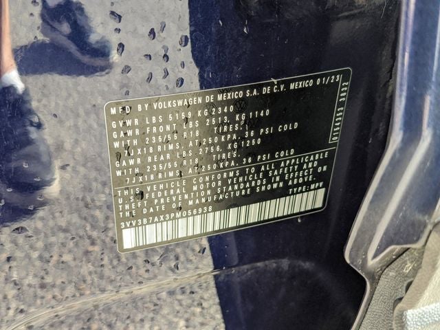 2023 Volkswagen Tiguan 2.0T SE