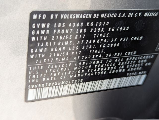 2024 Volkswagen Taos 1.5T S