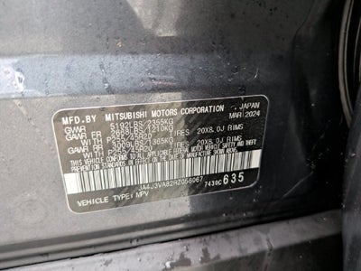 2024 Mitsubishi Outlander SE Black Edition w/Pano Roof